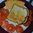 So, your going to stay up late eh?  Cannot sleep? Have too much or your mind?  A geek?  Well then.  You need to make a midnight grilled cheese sandwich!  Now this isnt your normal two slices of wunderbread and kraft american cheese, now, we are going to add a few...