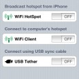 How to connect, tether, your ipad to your iphone Just got an iPad eh? But did not get the 3G version? Thats ok right? Just connect to WIFI. But if you do have has WIFI when your travel? Well, there’s an iPhone app for that. Jailbroken of course. I wrote about using GPS on your ipad a few months...