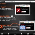 Watch Flash video on your iPad with Skyfire Yup. Skyfire for the iphone came out a while back and it was so popular, its pretty much crashed their server. They got it back up after awhile. So the next big wait is for an iPad version. And its out. Here is the direct link to iTunes. Its 5...