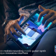 This has been out a few days and I have been checking out the videos. The video is a bit silly, but gets the point across. You do not play this like a normal guitar where you put your fingers on the strings to make chords.  Instead you select your...
