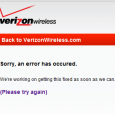 Verizon iPhone ordering system overloaded Sigh. I was going to do this last night and got sidetracked with server issues and then sleep. So I decided to try and order my iPhone from Verizon now and guess what? Server overload. I guess that is to be expected. Can’t wait to see how many orders they...