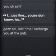 How to create your own siri conversation screenshots This is pretty cool. Go to this site and type in your conversation. Hit the ‘create siri conversation’ button and bam. You have your screenshot. I’m sure a micro meme of really off conversations are going to be created over the next month. Here is one I made really quick. ...