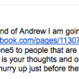 Facebook scam warning: Messages from ‘friends’ may not be all that friendly I got this a few days back and since I do not know this person, or if I do I do not remember why. I really do not use facebook all that much. But anyway, my brother got it as well and emailed a scam warning to me, so what...