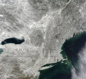 east coast snowed in