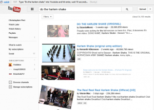 youtube do the harlem shake