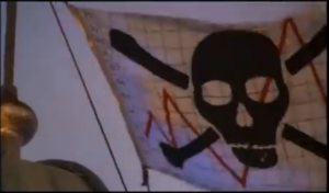 Corp Raider flag from Monty Python's Meaning of Life.