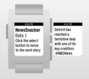 newsSnacker screenshot