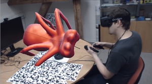 VR Sculpting Occulus Rift Hydra